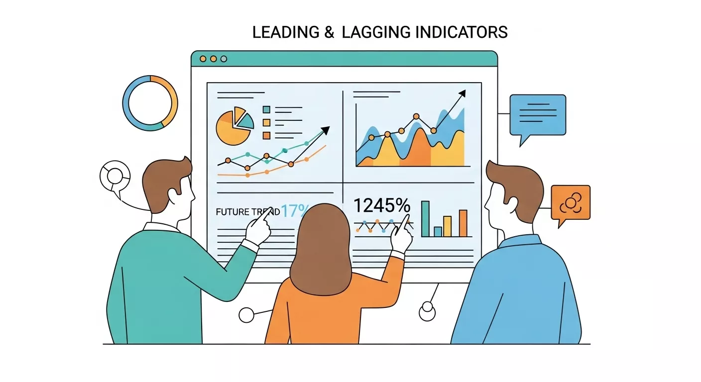 شاخص‌های پیشرو (Leading) و پسرو (Lagging)